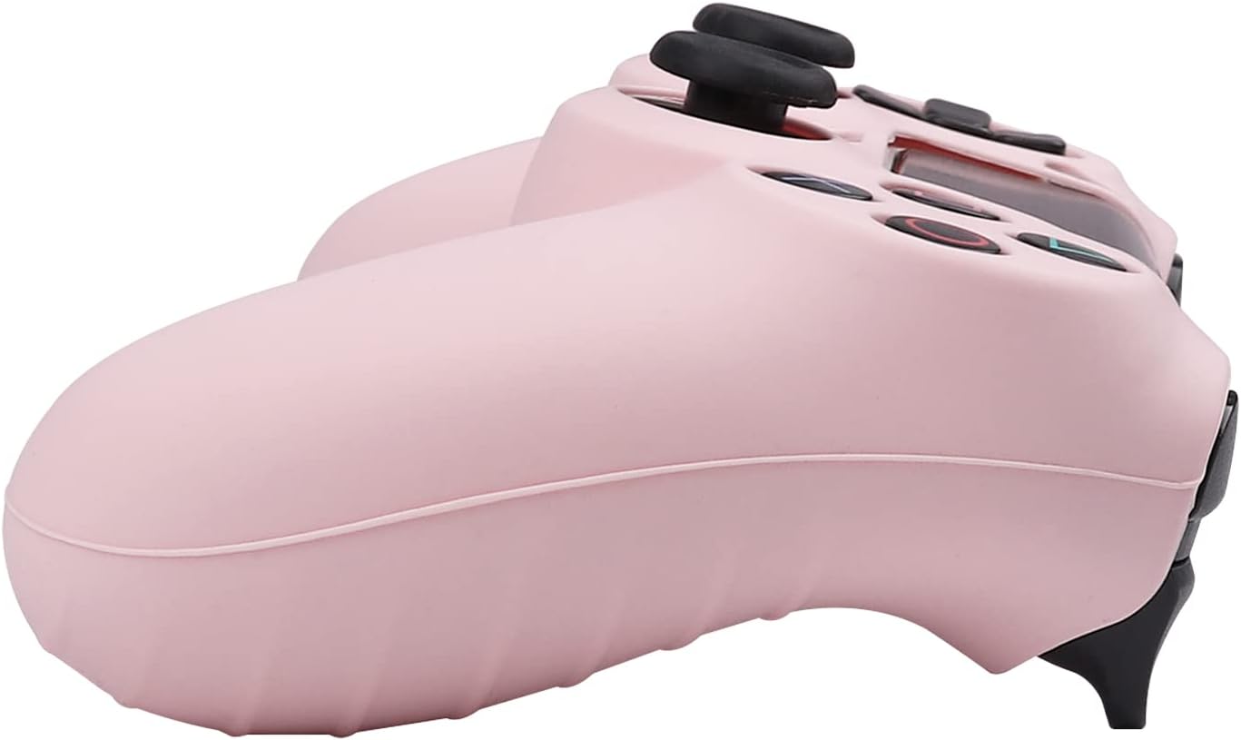 RALAN Pink Controller Skins for PS4, Silicone Controller Cover Skin Protector Compatible with PS4 Slim/PS4 Pro Controller (Pink Pro Thumb Grip x 6,Skull Cap Grip x 2)(Camouflage Pink+White Pink - Image 4