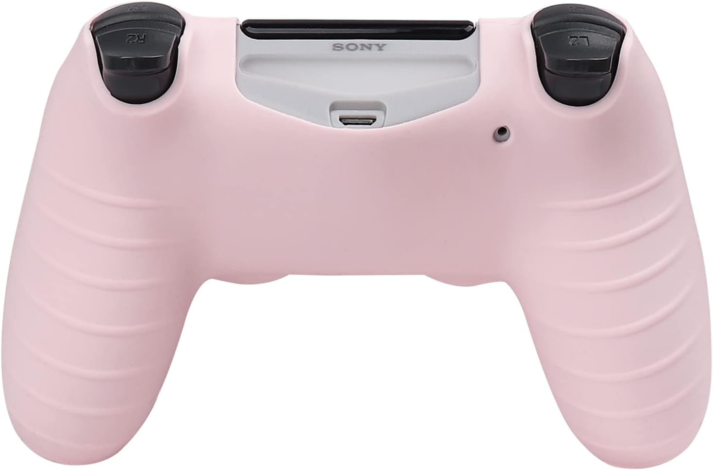 RALAN Pink Controller Skins for PS4, Silicone Controller Cover Skin Protector Compatible with PS4 Slim/PS4 Pro Controller (Pink Pro Thumb Grip x 6,Skull Cap Grip x 2)(Camouflage Pink+White Pink - Image 5