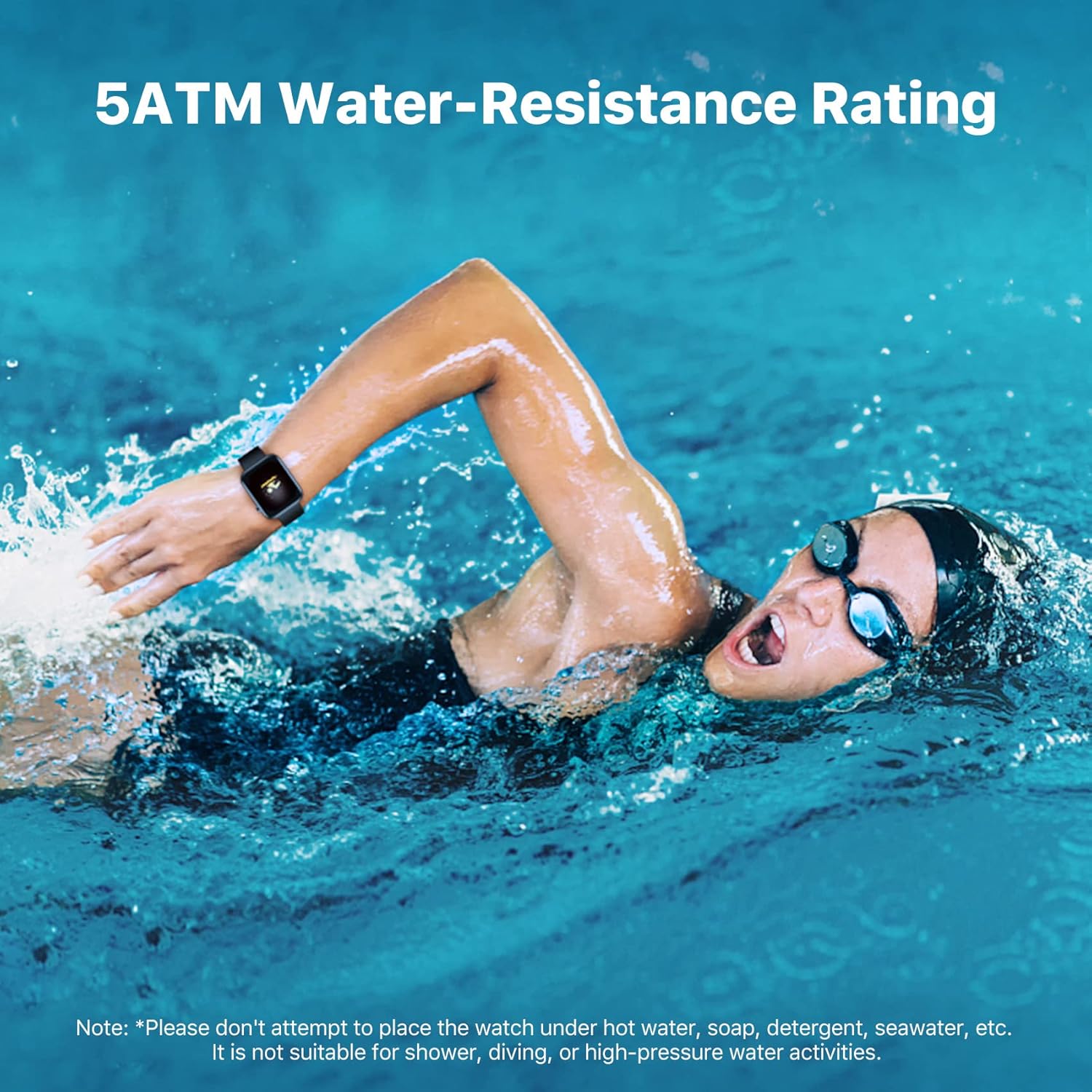 Ticwatch GTH Pro Smartwatch for Men Women Arty Heart Health and Dual Sensor Technology 5ATM Waterproof GPS Fitness Tracker with Heart Rate & Sleep Monitor iOS/Android Compatible - Image 5